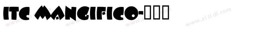 ITC MANGIFICO字体转换